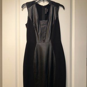 Sachin + Babi Black leather dress